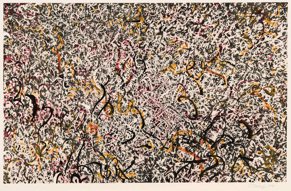 October by Mark Tobey, Image 1.