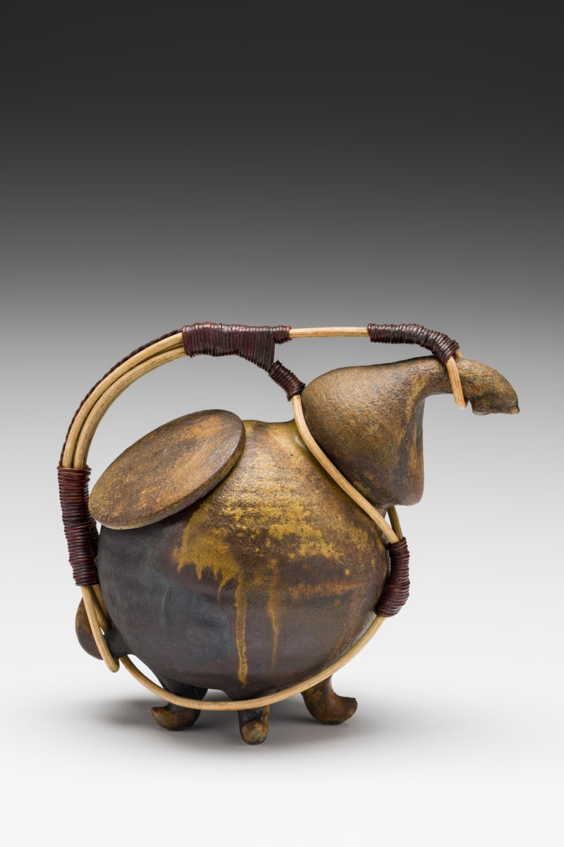 Untitled (Gourd Teapot) by Richard Bresnahan 