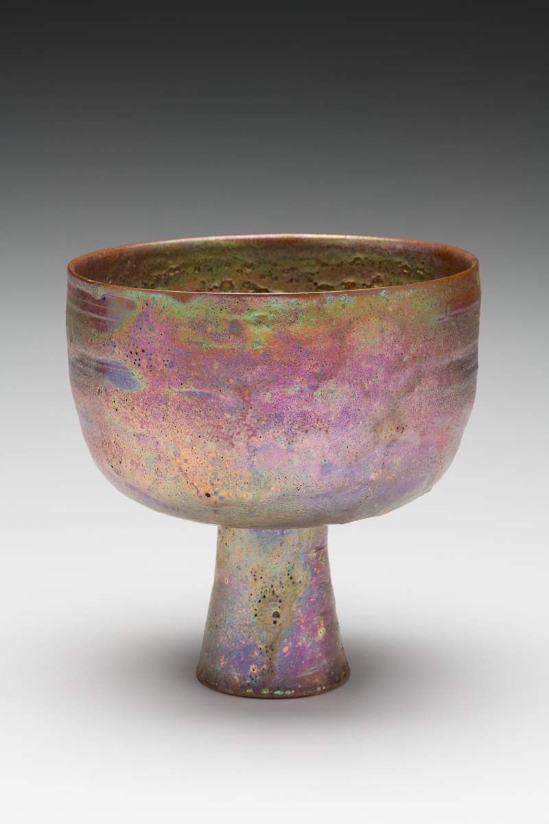 Footed Bowl by Beatrice Wood, Image 1.