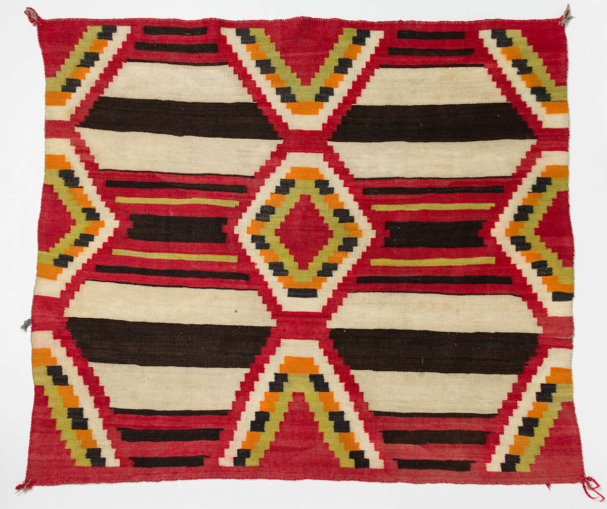 Navajo Third Phase Chief's Blanket by Unknown, Image 1.