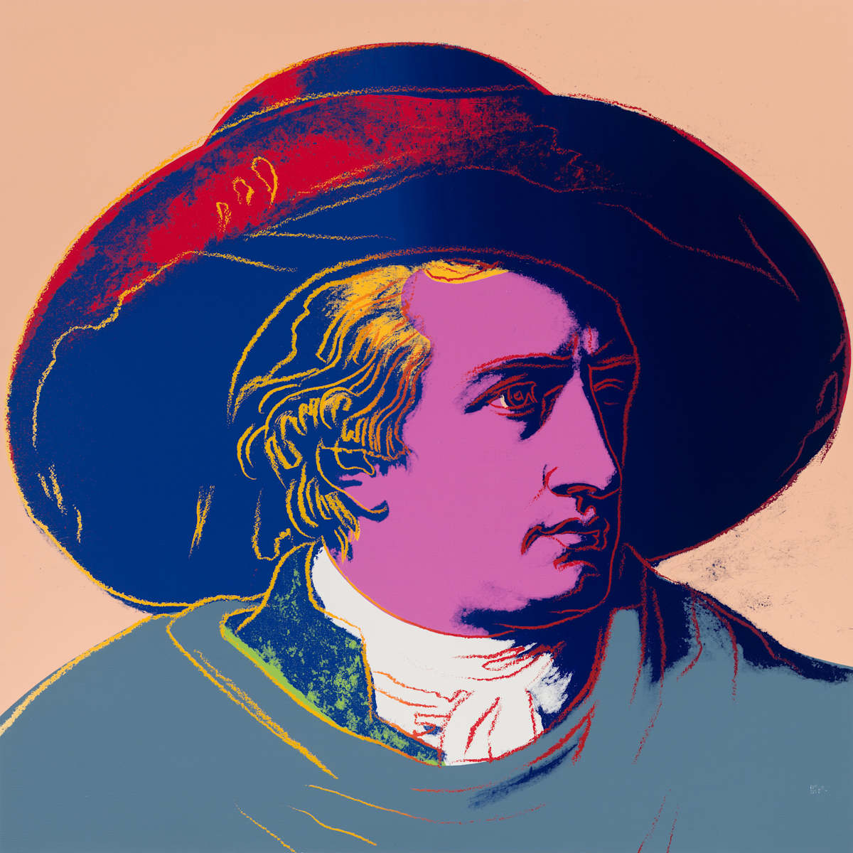Goethe by Andy Warhol, Image 1.