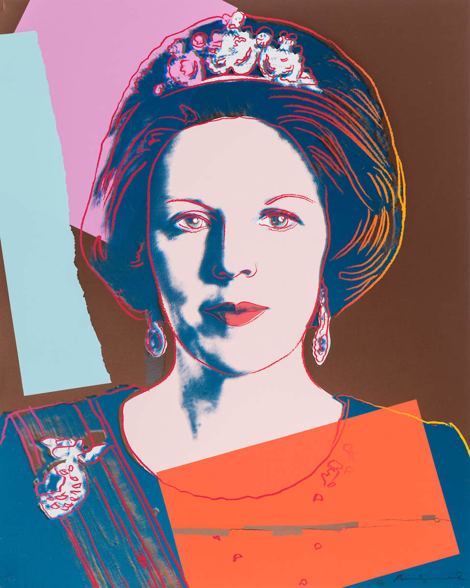 Reigning Queens (Queen Beatrix) by Andy Warhol, Image 1.