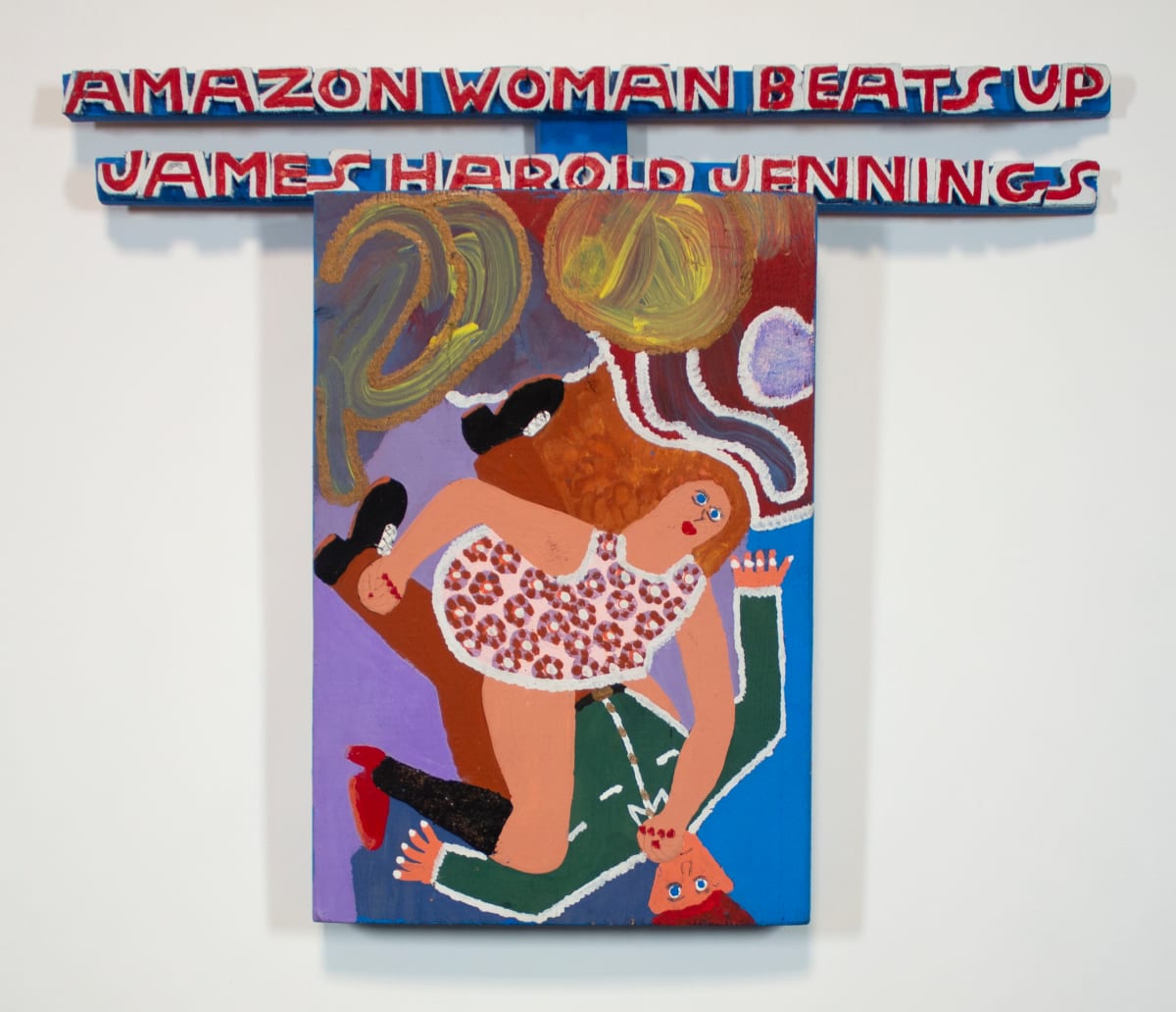 Amazon Woman Beats Up James Harold Jennings by James Harold Jennings 