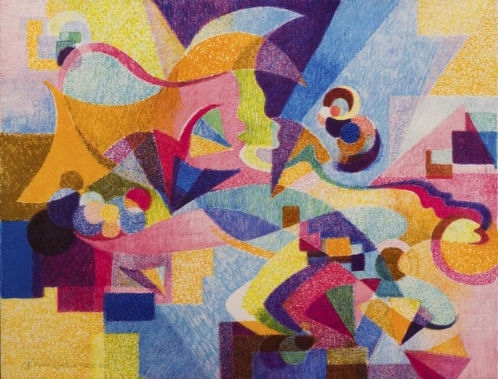 Music of Gershwin by Stanton MacDonald-Wright 