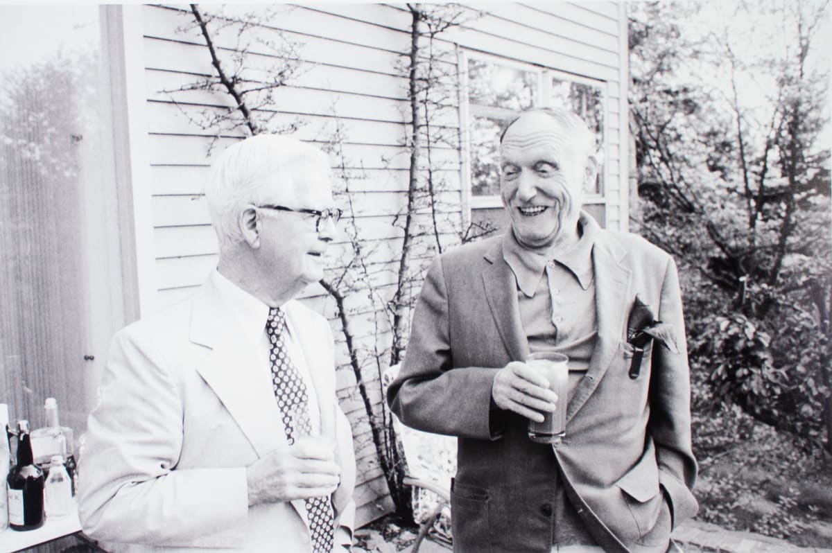 Cleanth Brooks and Robert Penn Warren, Fairfield, Conn. by William R. Ferris 