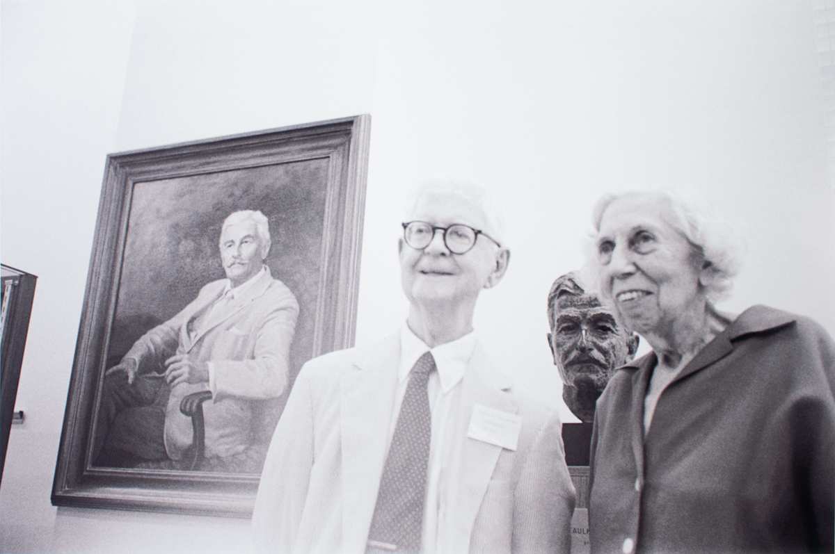 Cleanth Brooks and Eudora Welty, Oxford, Miss. by William R. Ferris, Image 1.