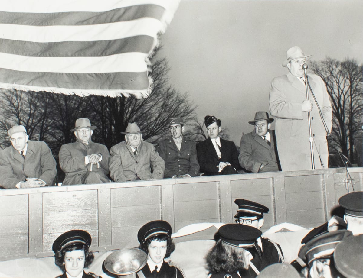 Memorial Park Dedication by Richard Swanson, Image 1.