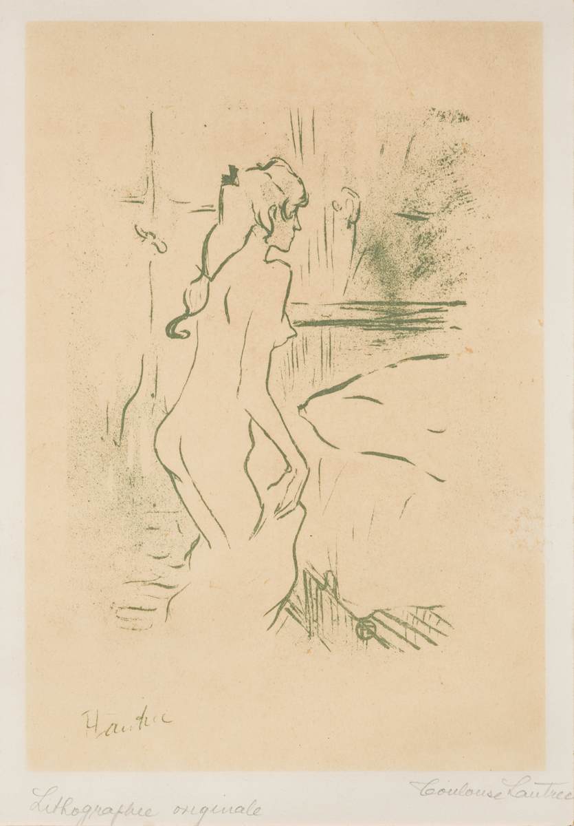 Étude d'une Femme by Henri de Toulouse-Lautrec, Image 1.