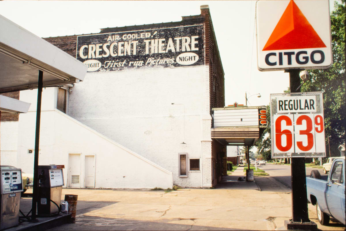 Crescent Theatre, 211 North Hayden Street, Belzoni, Mississippi, 1977 by William R. Ferris 