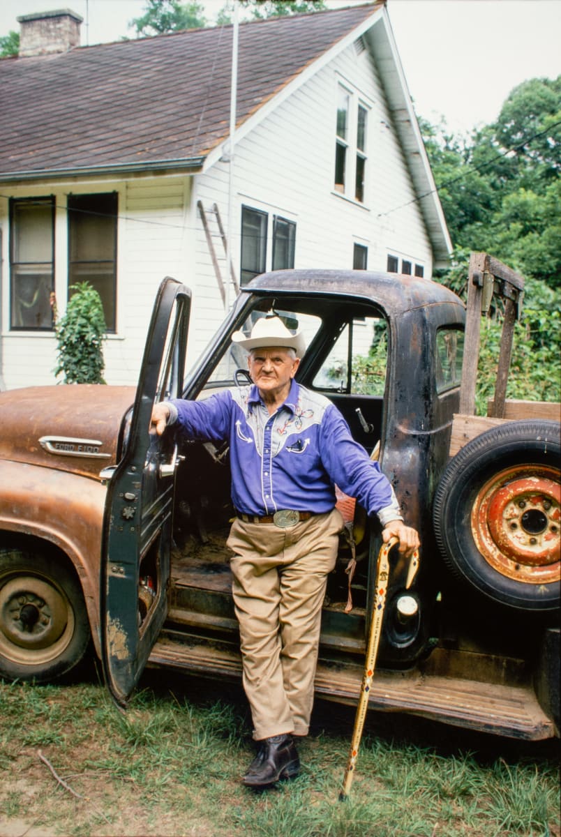 Victor "Hickory Stick" Bobb, Vicksburg, Mississippi, June 1976 by William R. Ferris 