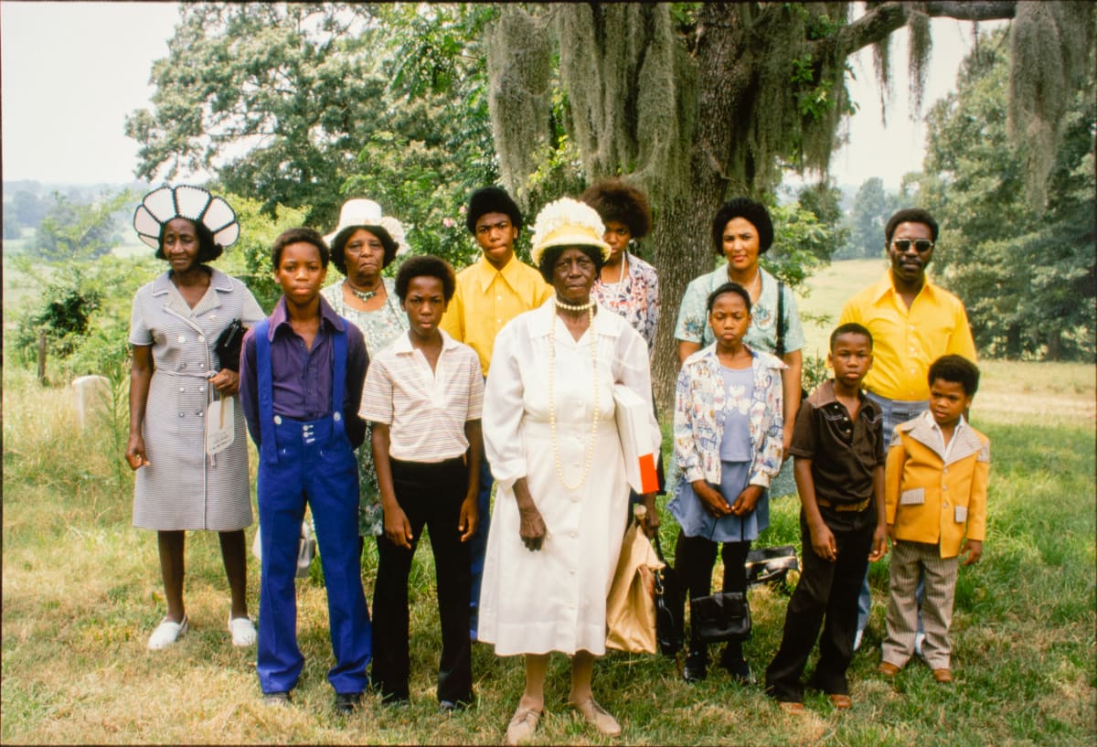 Lucindy McGriggs, Mary Gordon, John Henry Wright, Diane Wright Smith, Beatrice Wright McGowan, ... Rose Hill Church, Fisher Ferry Road, Warren County by William R. Ferris 