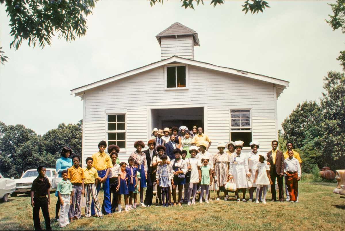 Rose Hill Church & Congregation by William R. Ferris, Image 1.