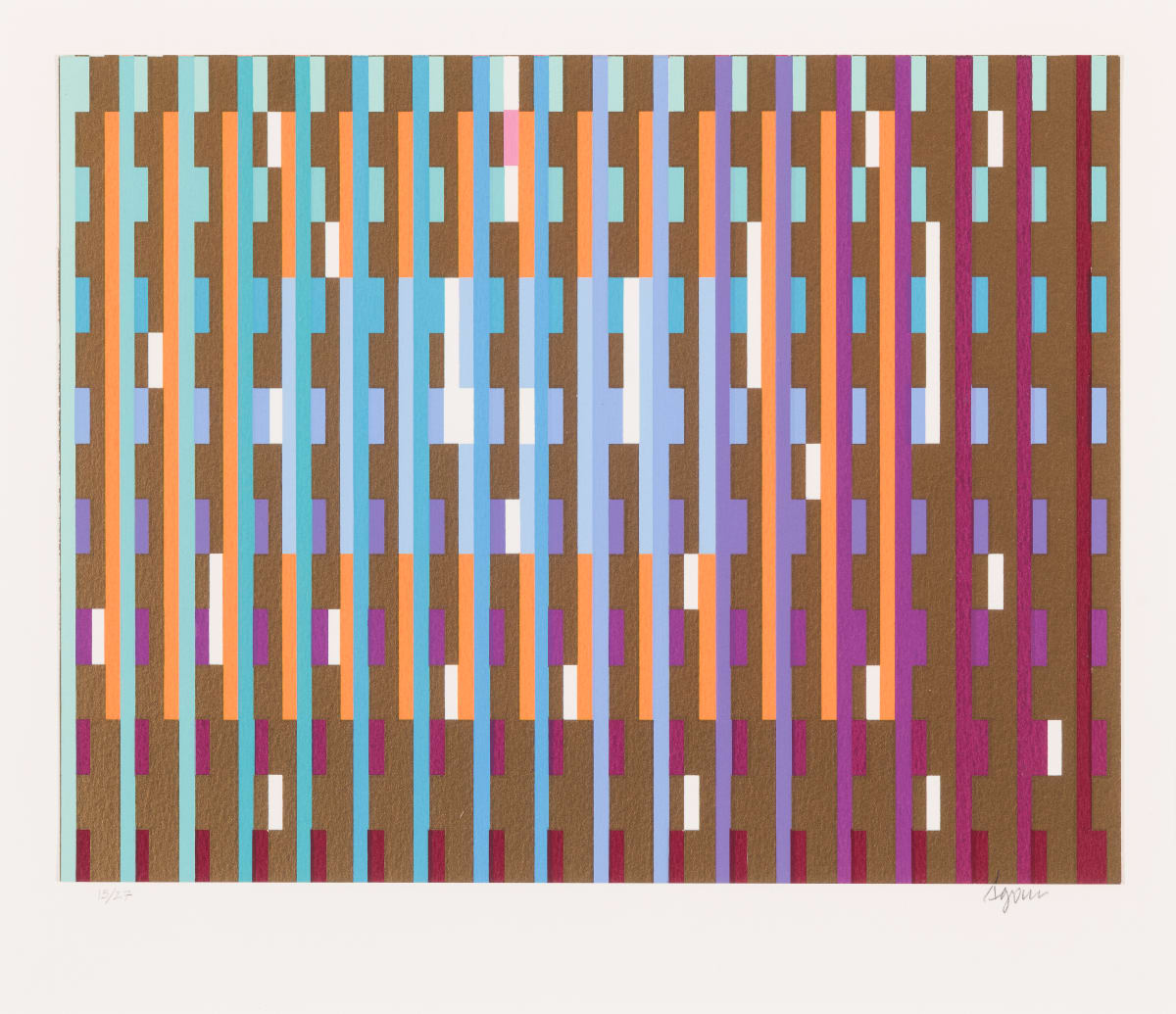 Unknown title by Yaacov Agam 