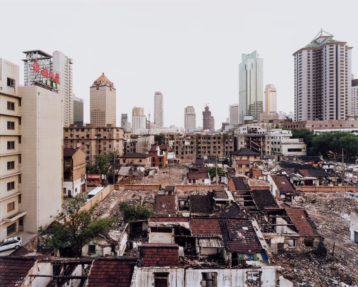 Xinjiekou, Xaunwu District, Nanjing, 2004, From the series History Images by Sze Tsung Nicolás Leong 