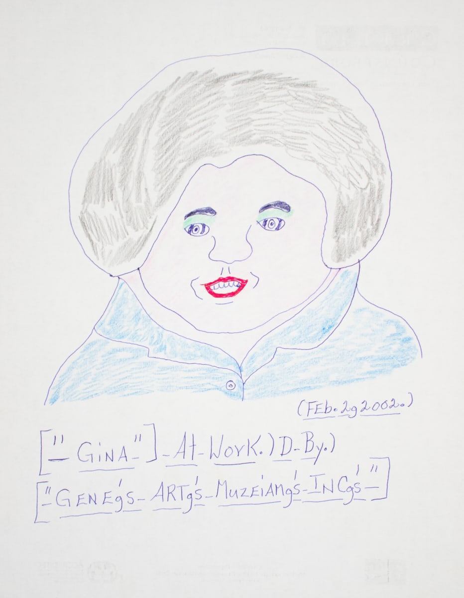 Gina at Work by Gene Merritt, Image 1.