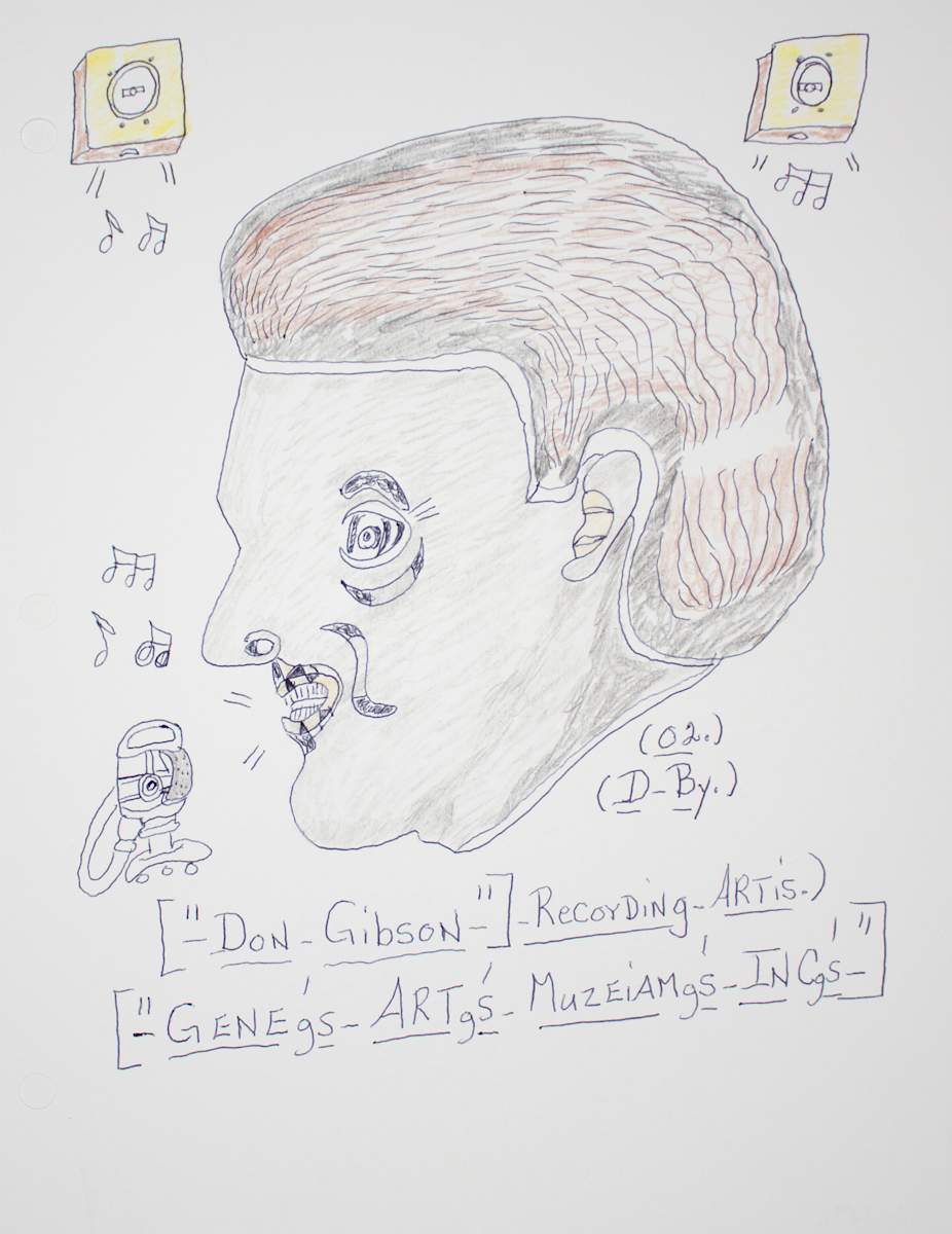Don Gibson, 2002 by Gene Merritt, Image 1.
