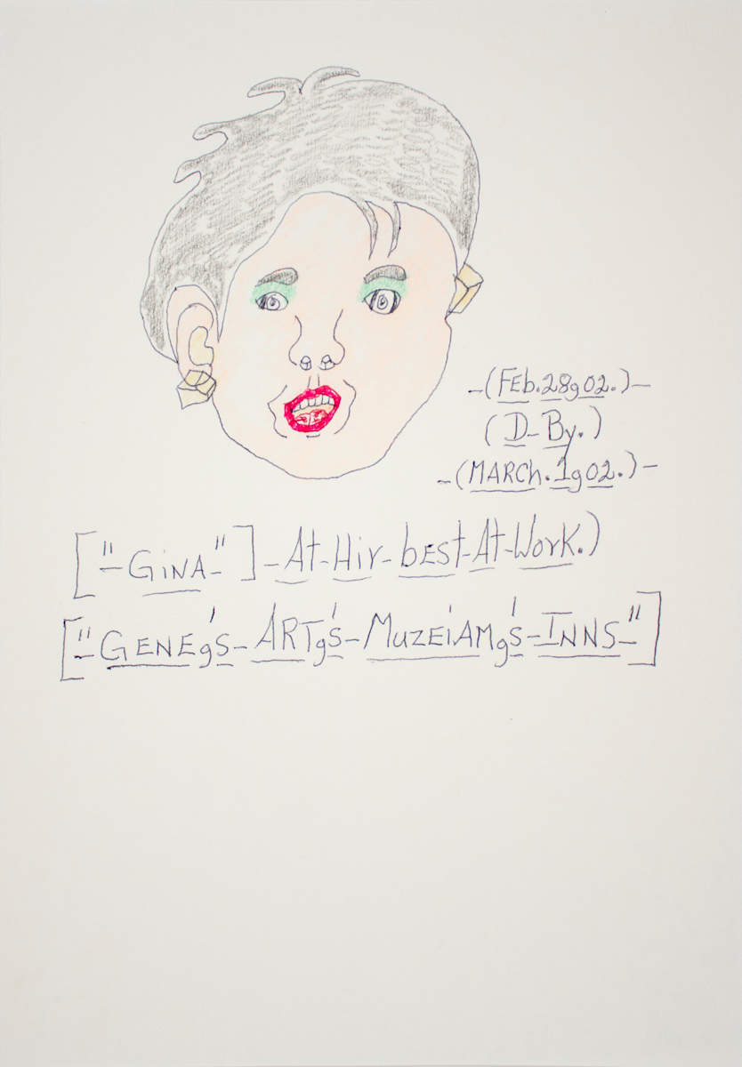 Gina at Hir Best, 2002 by Gene Merritt, Image 1.