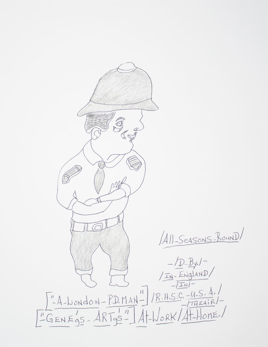 A London PD Man by Gene Merritt, Image 1.