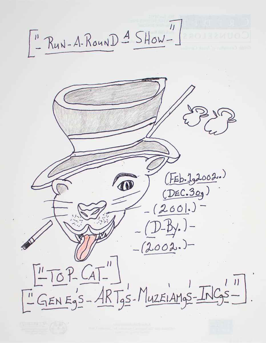Top Cat, 2001-2002 by Gene Merritt, Image 1.