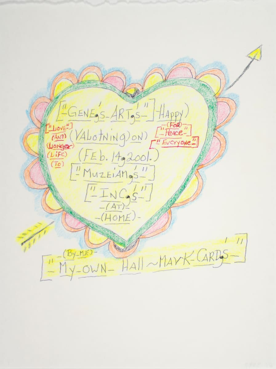 My Own Hall Mark Cards, 2001 by Gene Merritt, Image 1.
