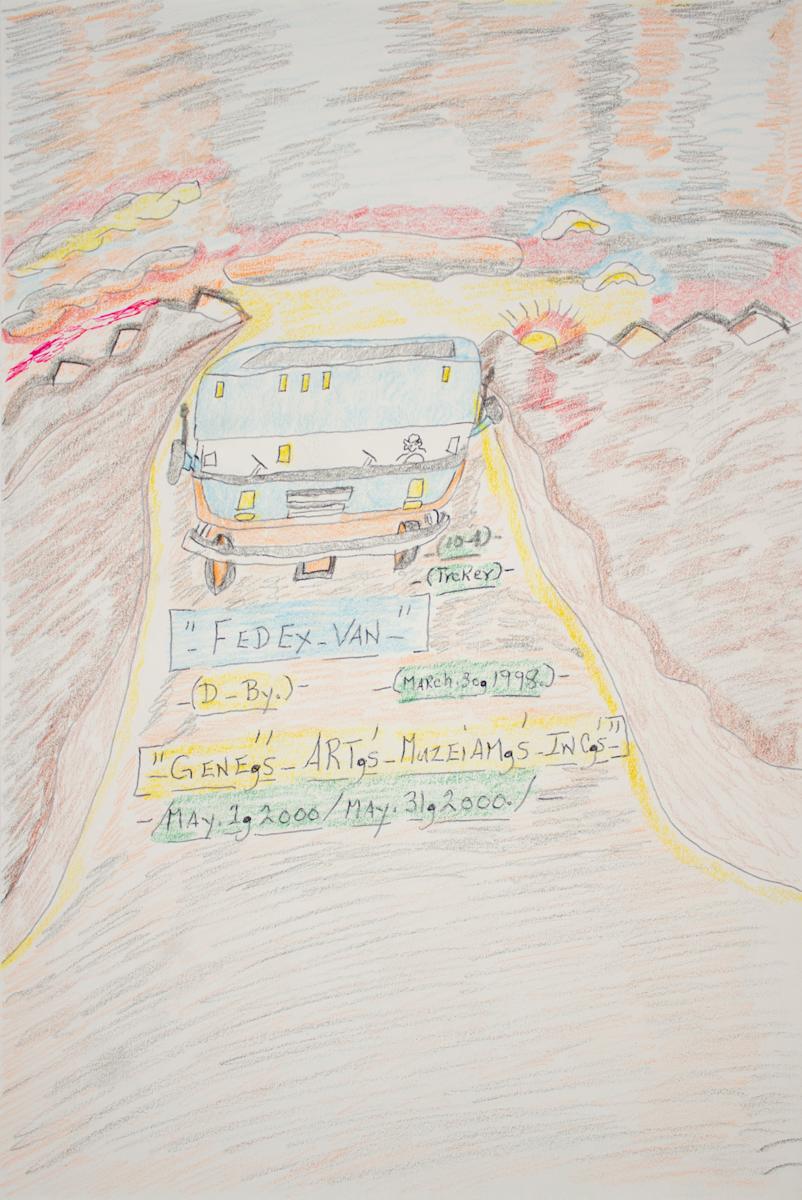 FedEx Van, 2000 by Gene Merritt, Image 1.