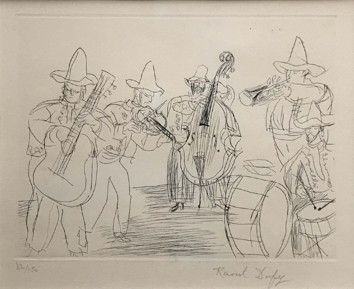 Les Musiciens Mexicains by Raoul Dufy, Image 1.