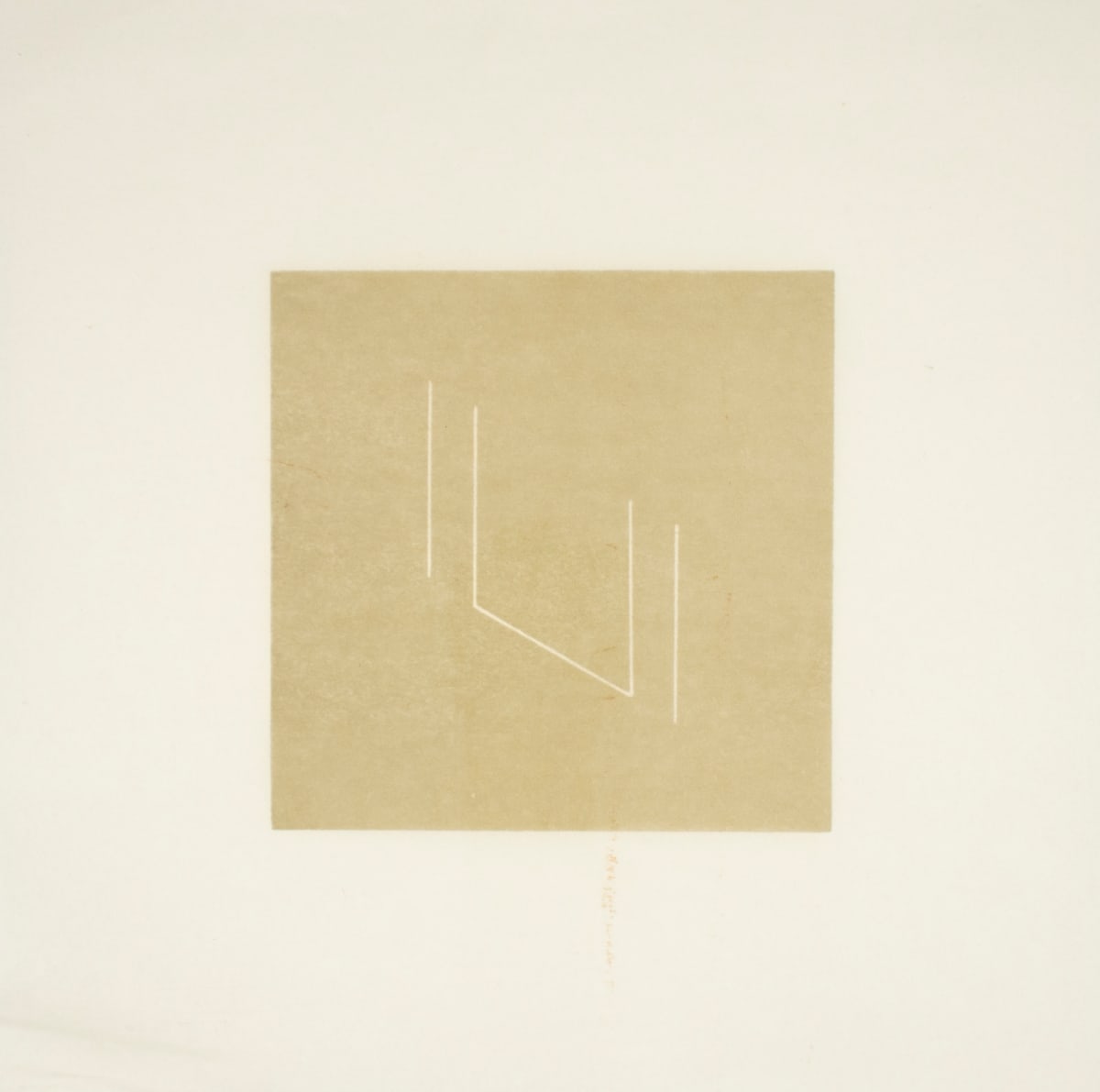 Untitled by Fred Sandback, Image 1.