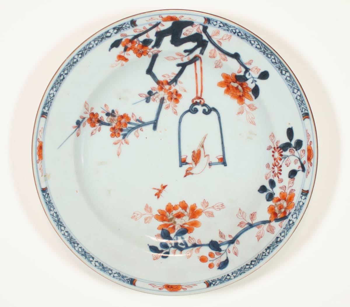 Imari Plate with Birds and Flowers by Unknown 