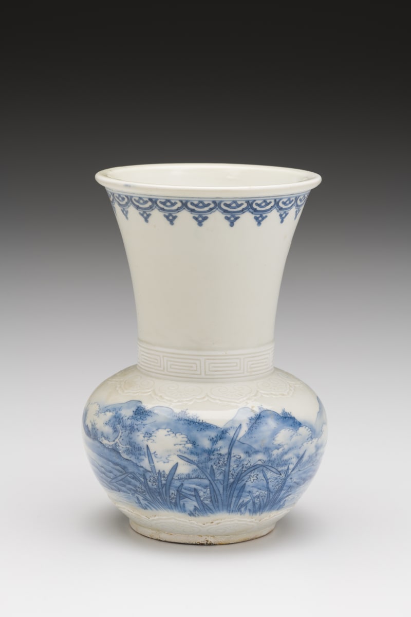 Japanese Hidaro Vase, Meiji Period by Unknown 