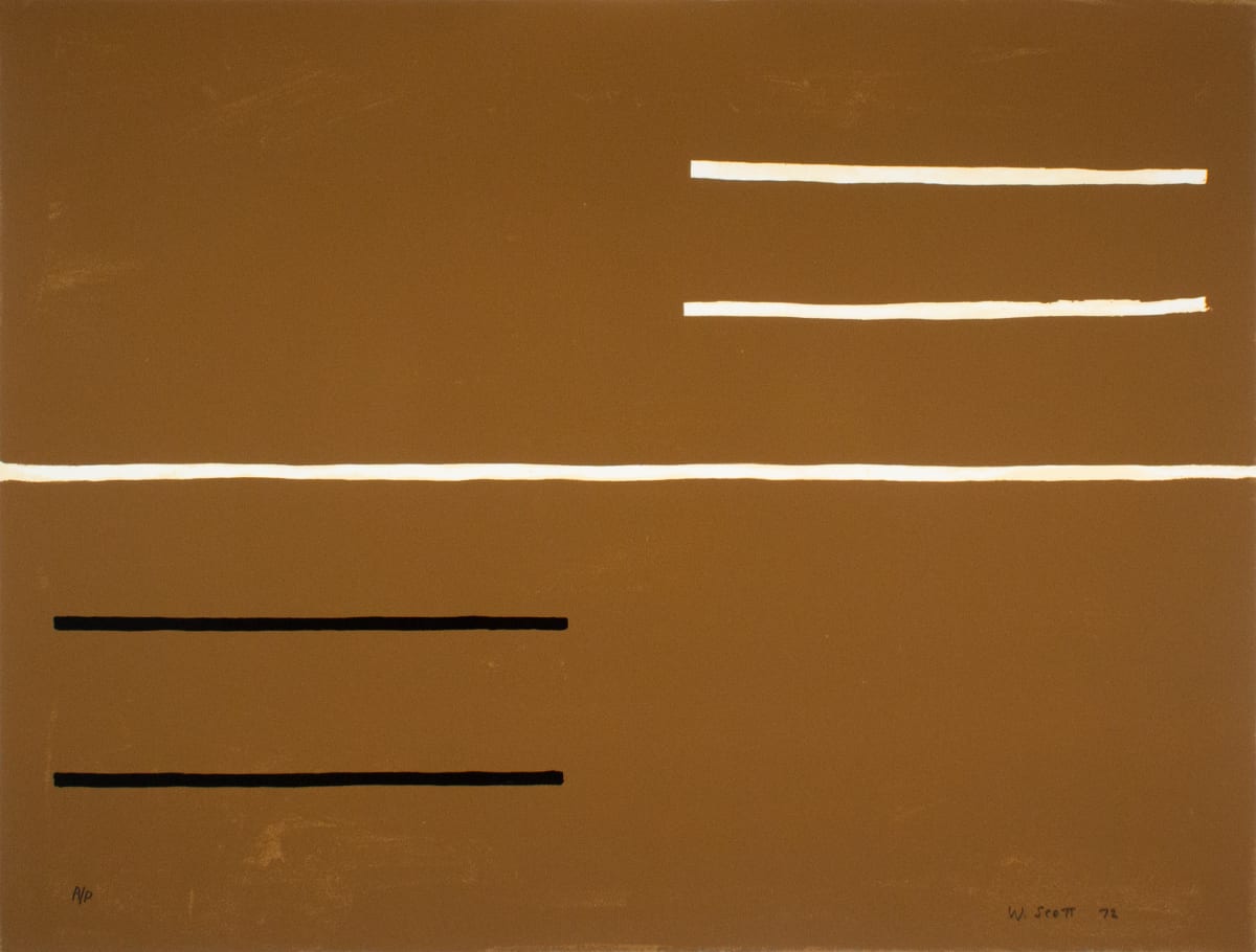 Divided Counterchange by William Scott, Image 1.