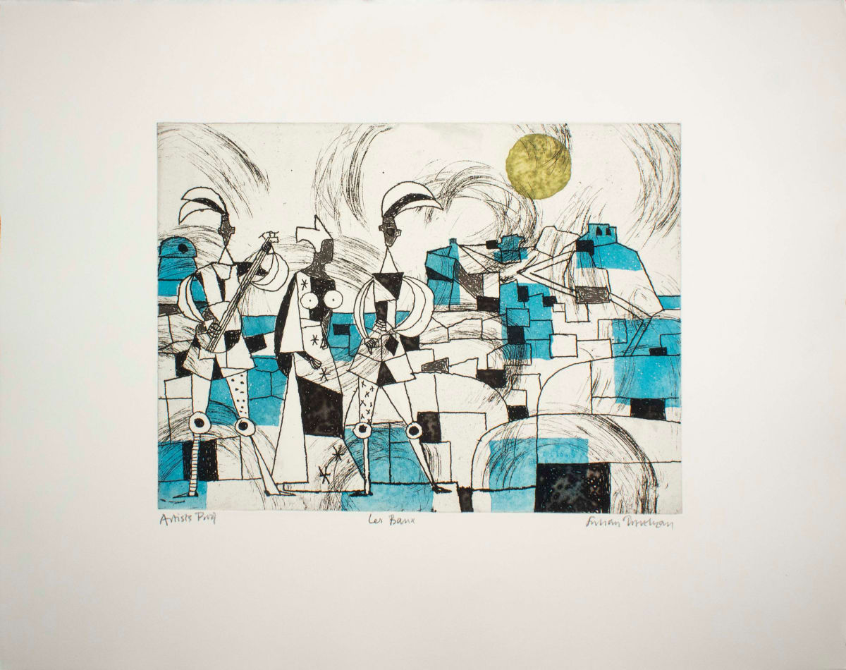 Les Banx by Julian Trevelyan, Image 1.