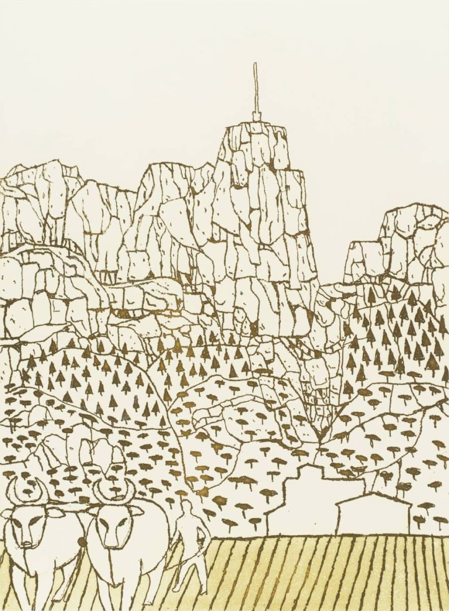 Mont Ventoux by Julian Trevelyan, Image 1.