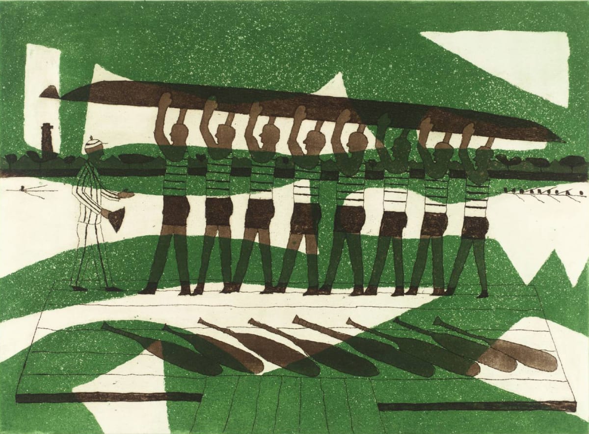 Rowers by Julian Trevelyan 