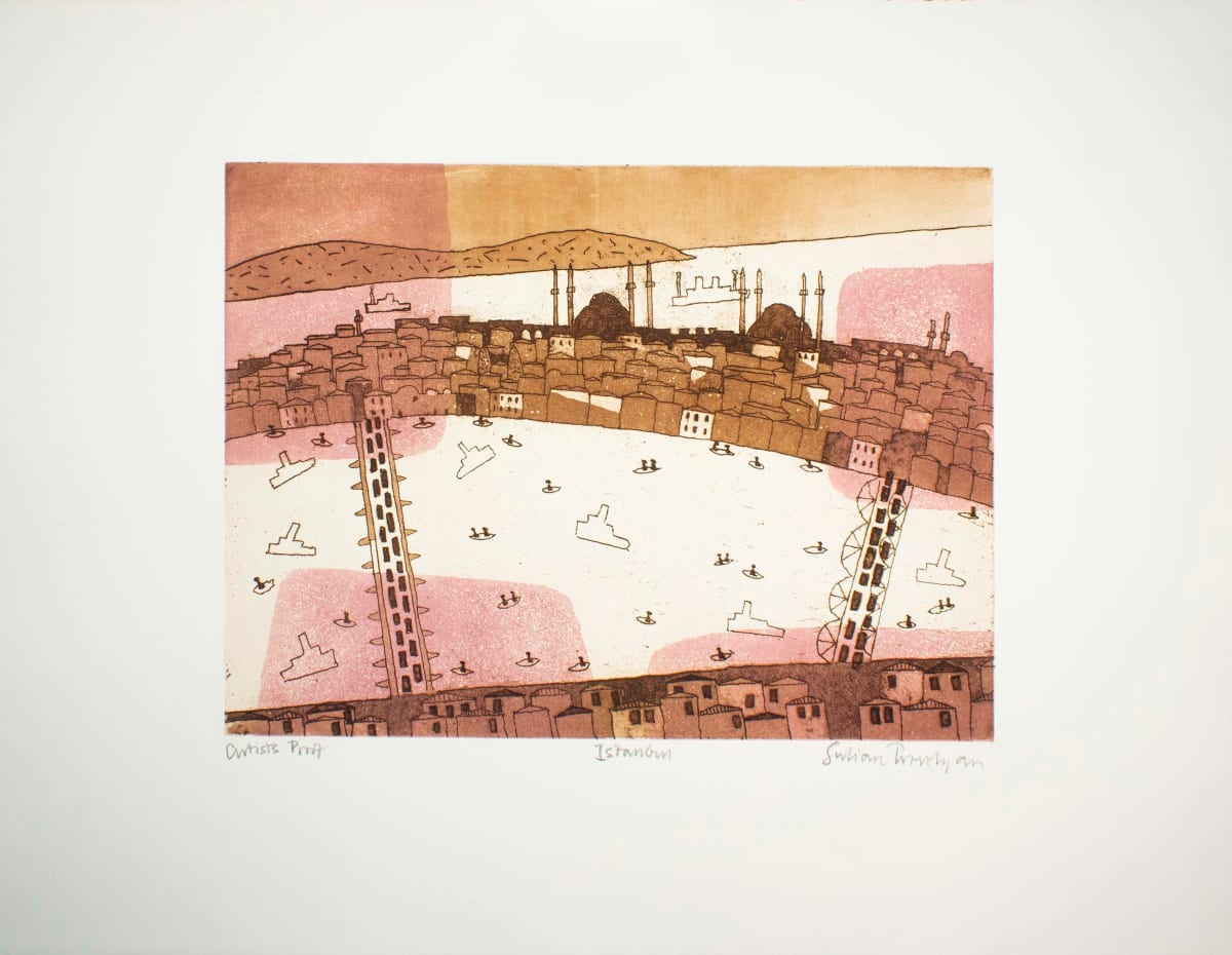 Istanbul by Julian Trevelyan, Image 1.