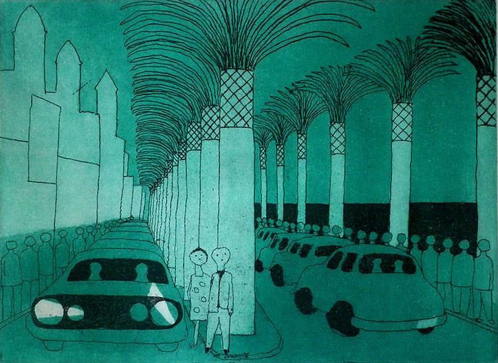 Cannes by Julian Trevelyan, Image 1.