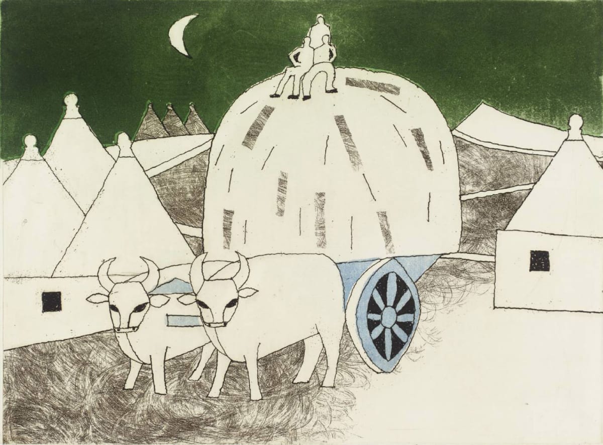 Hay-Cart by Julian Trevelyan, Image 1.