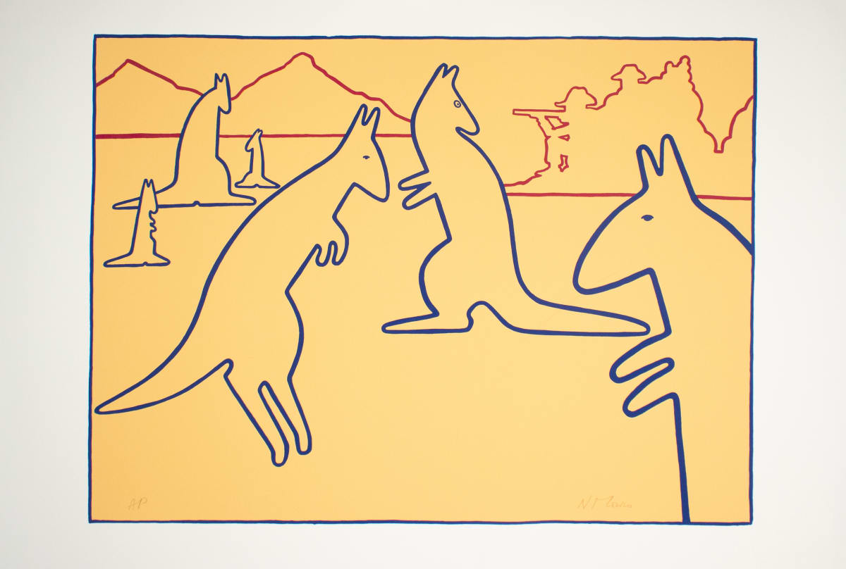 Kangaroos by Nicholas Monro, Image 1.