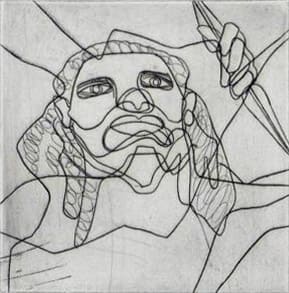 Head of Zeus by Stanley William Hayter, Image 1.