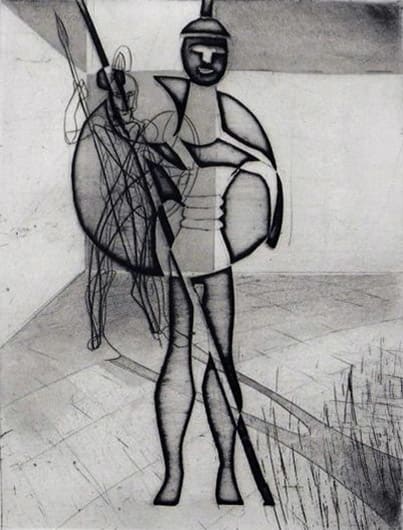 Skaean Gates by Stanley William Hayter, Image 1.