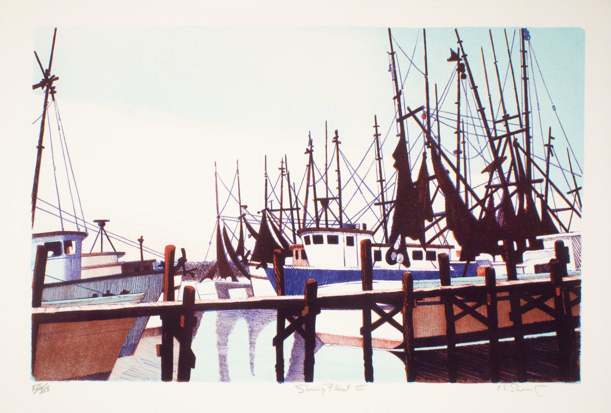 Shrimp Fleet III by Carl Schwartz, Image 1.