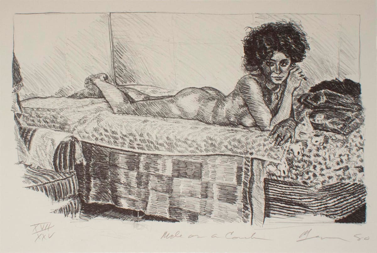 Nude On A Couch by Robert Weaver, Image 1.