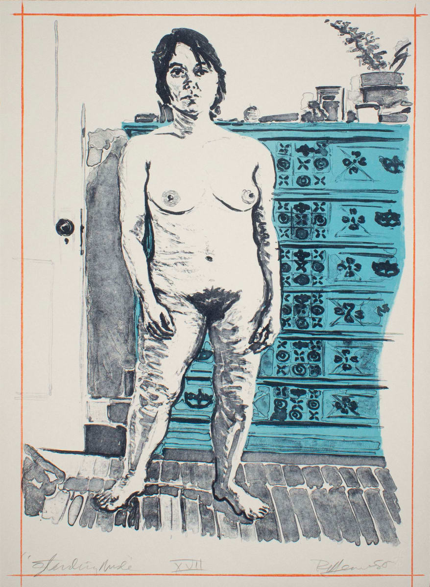 Standing Nude by Robert Weaver 