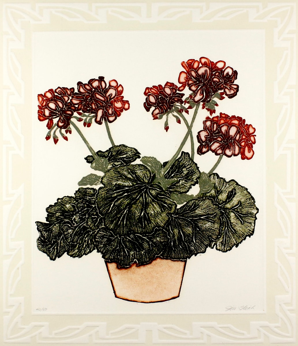 Geraniums by Jill Flink, Image 1.