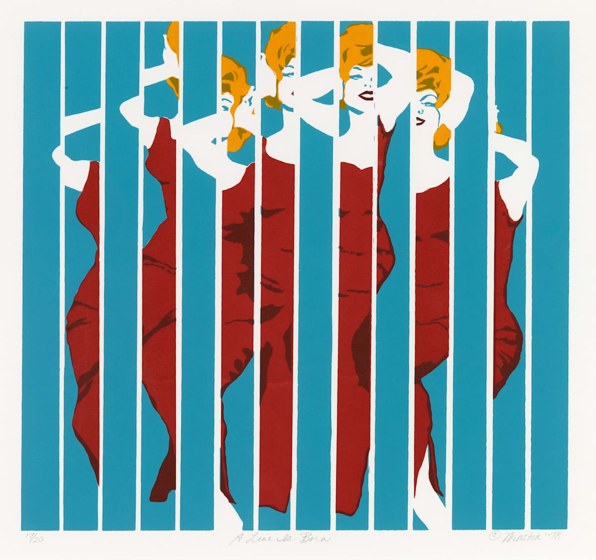 A Line is Born by Judith Winston-Schlecter, Image 1.