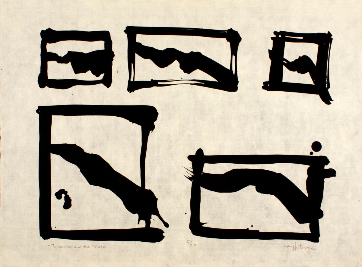 The Hunter and the Moon by William Van Hettinga, Image 1.