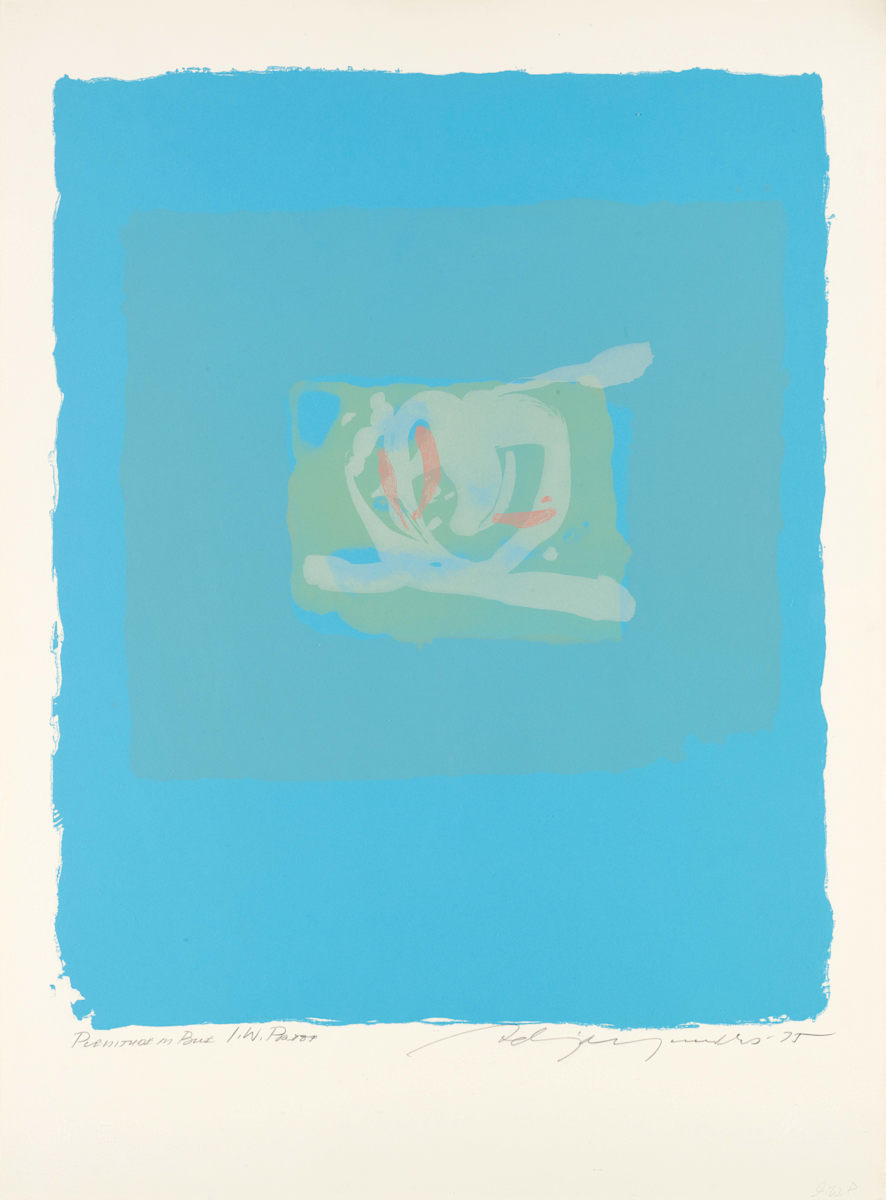 Plenitude in Blue by Adja Yunkers 