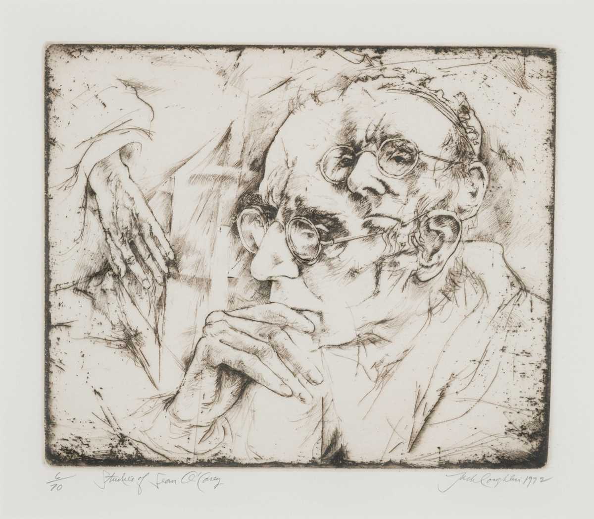 Studies of Sean O'Casey by Jack Coughlin, Image 1.