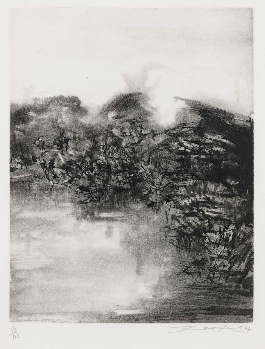 Composition by Zao Wou-Ki, Image 1.