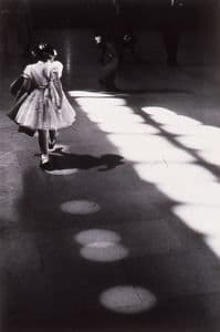 Young Girl, Penn Station, N.Y.C. by Louis Stettner 