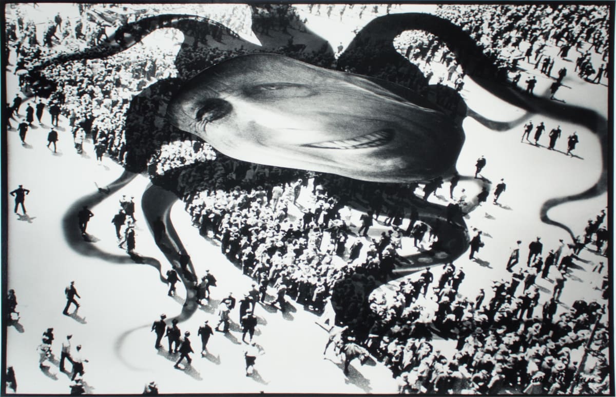 Hearst Over The People by Barbara Morgan, Image 1.